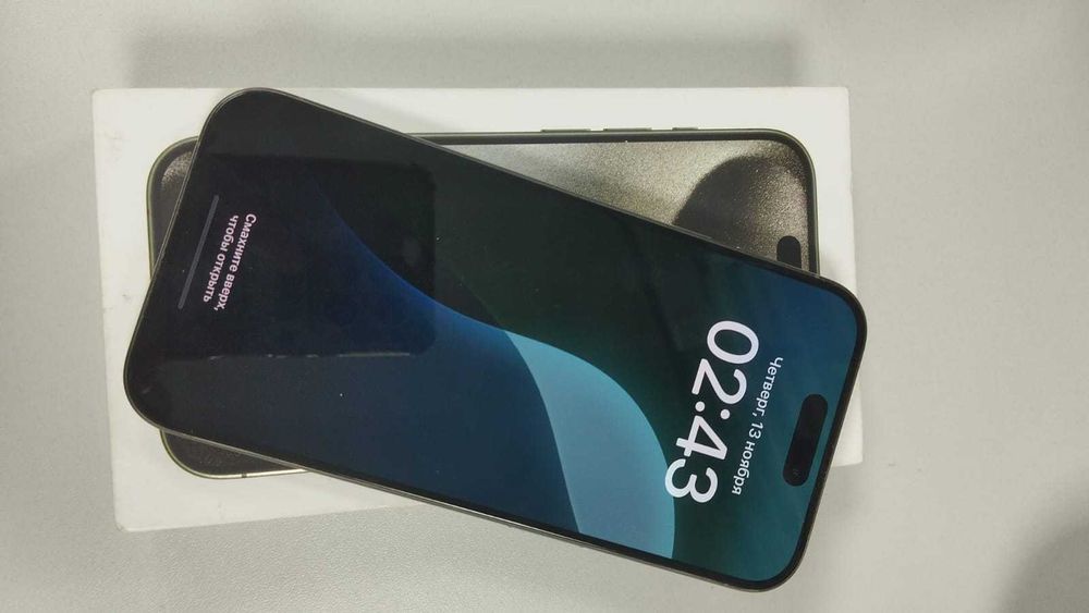 Apple iPhone 15pro, 512гб, 93%, Астана, ул Петрова 17, лот 776335