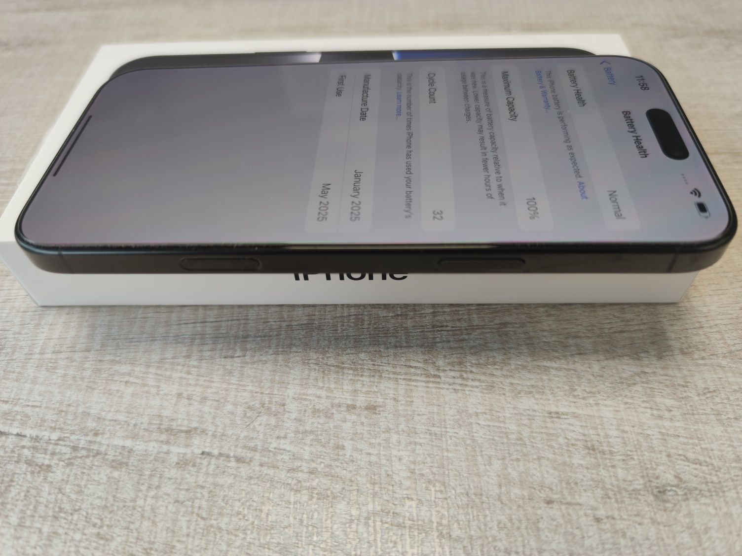 Apple Iphone 16 pro max 256GB  Black Titanium  3г. Гаранция!