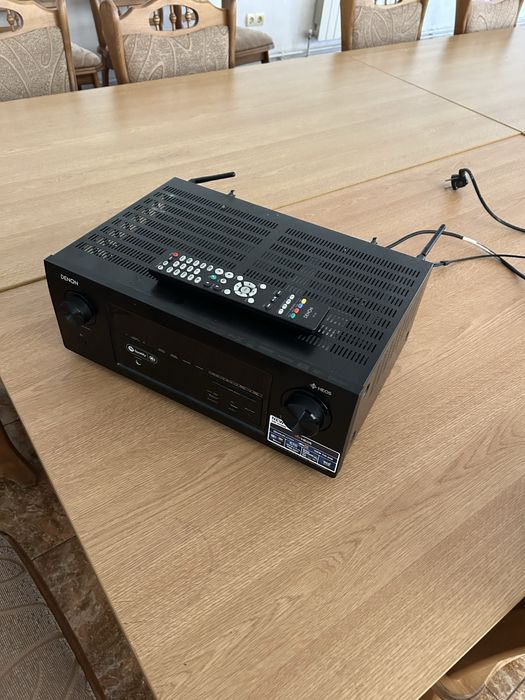 Statie reciver Denon Avr x2400H si subwoofer