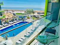 apartament 2 camere , 60mp, Alezzi, primul rand la mare,vedere la mare