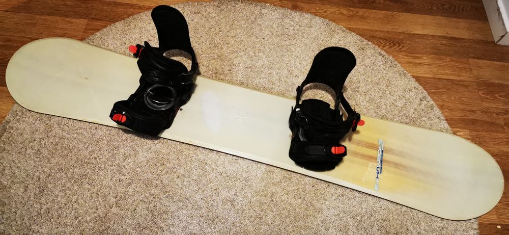 Placa snowboard Nitro 143 cu legături Rossignol nu burton