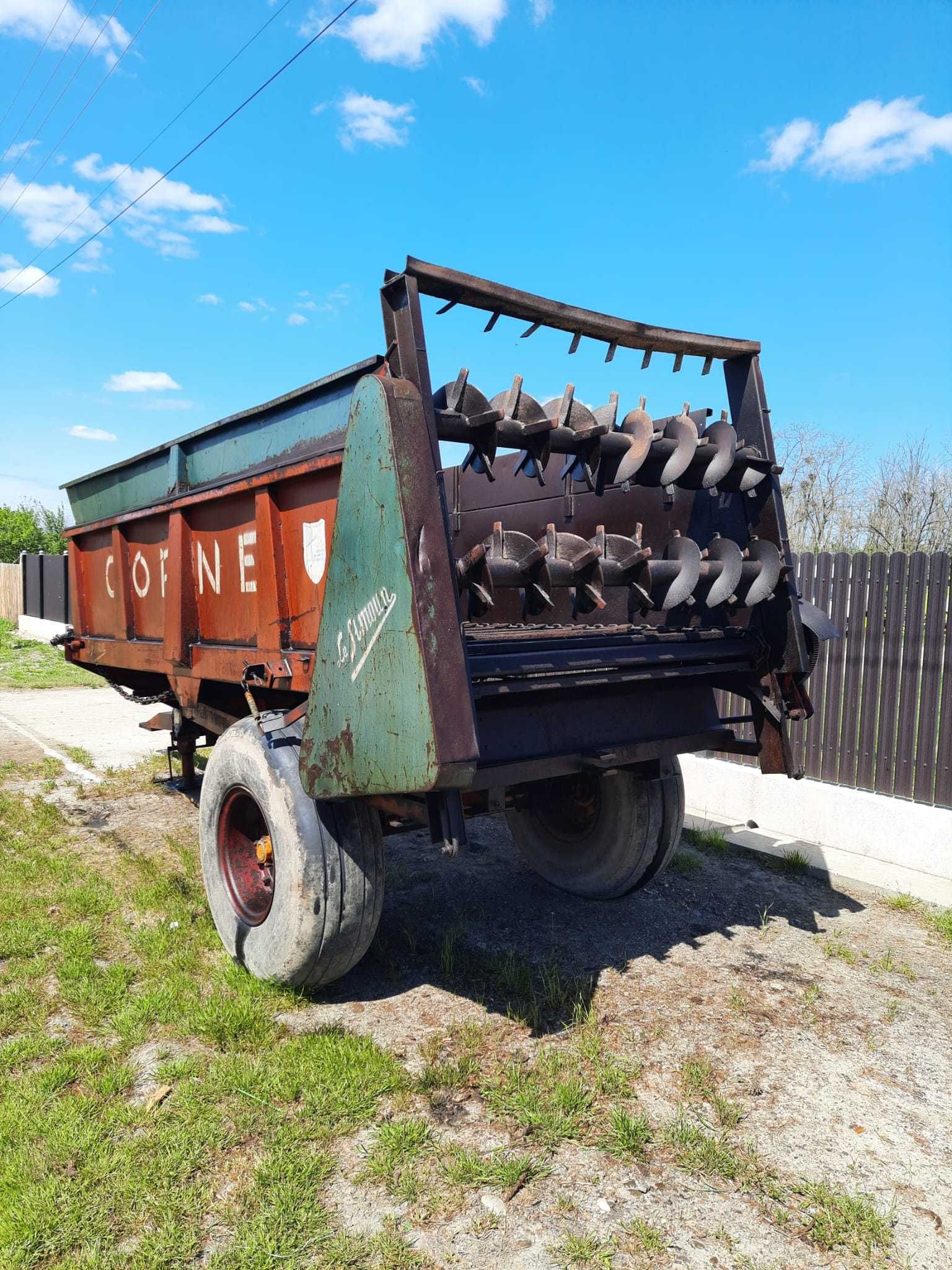 Vand MIG Remorca Imprastiat gunoi 7 tone