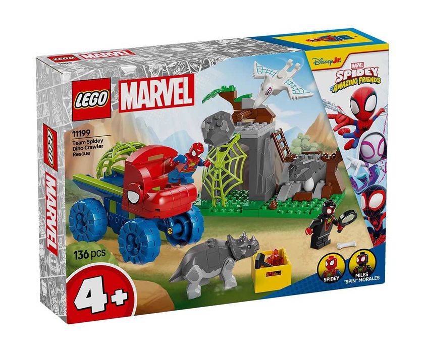 LEGO Spidey 11199 - Team Spidey Dino Crawler Rescue / Спайди