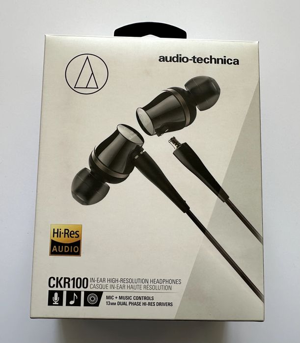 Наушники Audio-Technica ATH-CKR100iS (Black)