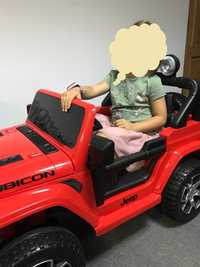 Masinuta electrica copii Jeep Rubicon 4x4 Pornire Cheie si Telecomanda
