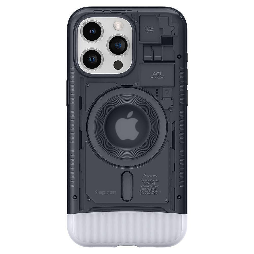 Калъф spigen classic c1 mag magsafe за iphone 15 pro max graphite