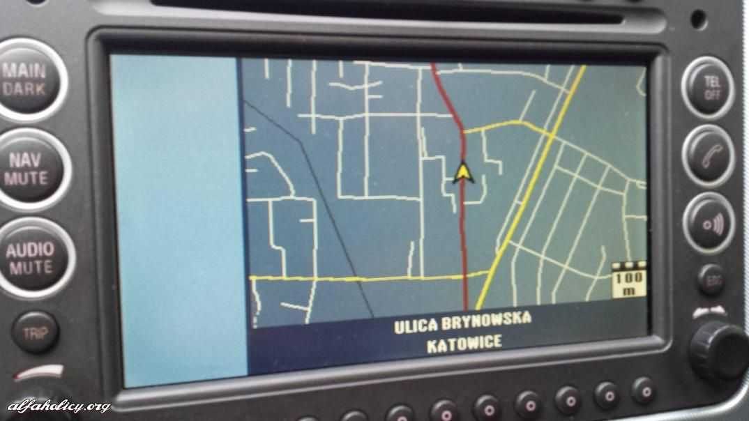 Card harti navigatie Alfa Romeo 159 Giulietta Mito Europa Romania 2017