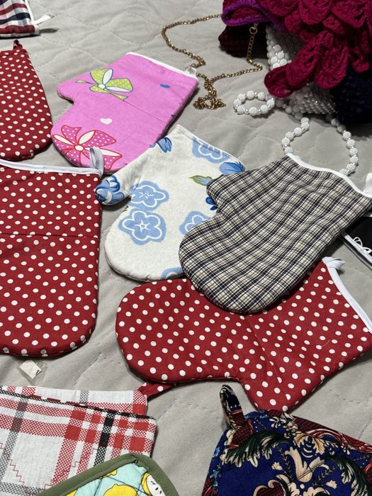 Фартуки и прихватки ручной работы