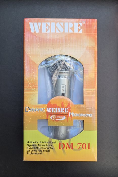 Microfon cu fir (Nou)