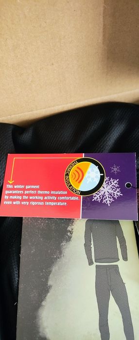 мъжко Термо бельо,комплект блуза и клин 100%полиестер