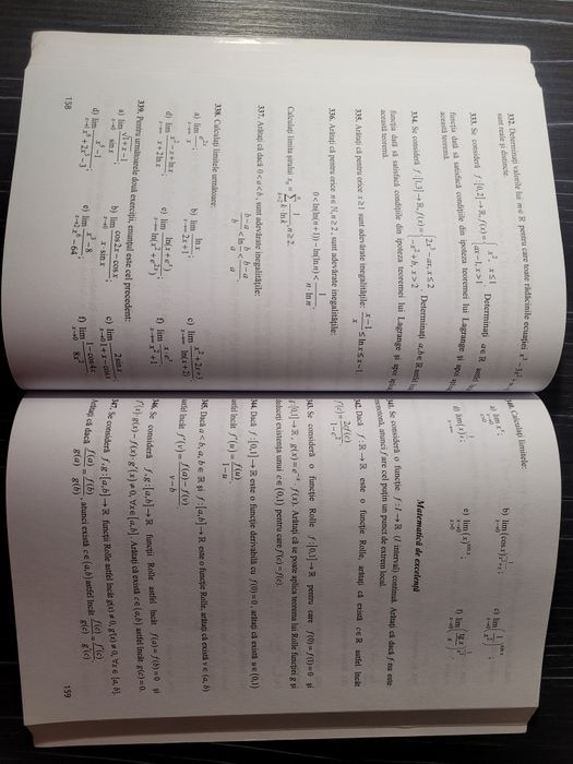 Probleme de matematica pentru clasa a XI-a