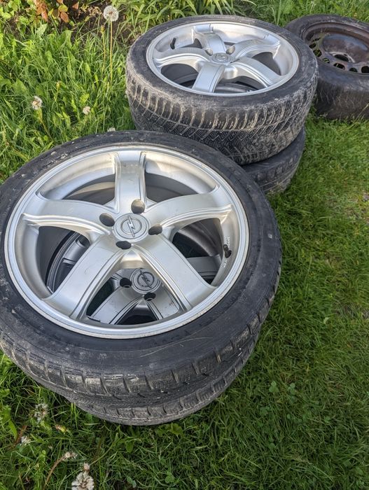 Jante cu anvelope r17 4×100