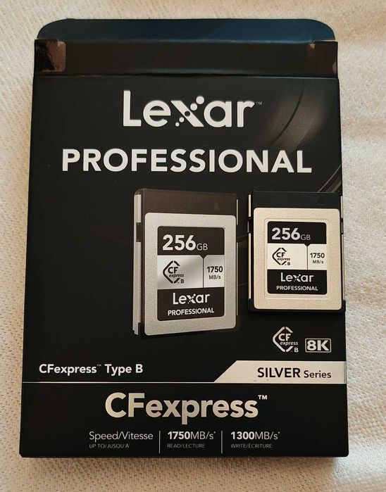 Vand Lexar Professional CFexpress Type B Silver 256GB