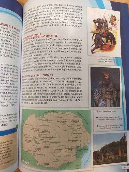 Istoria ilustrată a românilor pentru elevi - Magda Stan