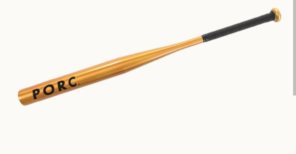 Bata de baseball de metal  de la PORC  in stare buna