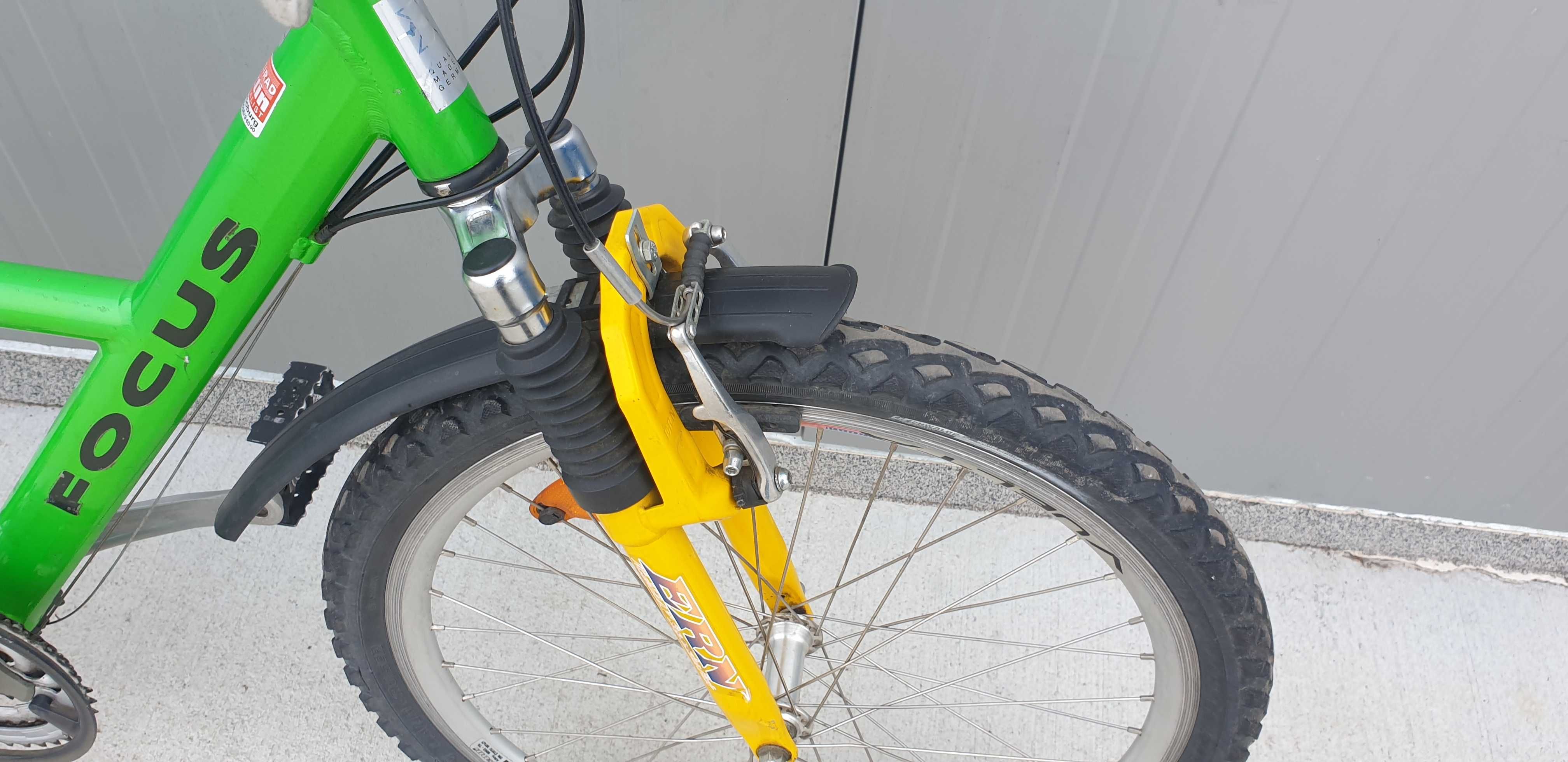 Юношески алуминиев велосипед FOCUS колело 24"