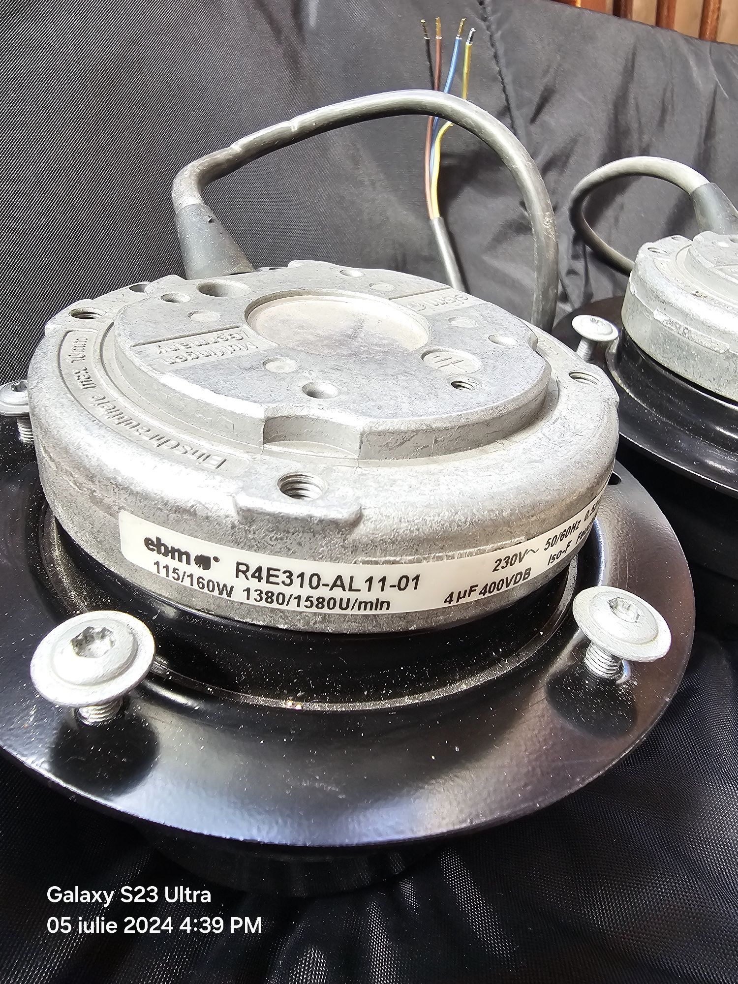 Motoare ventilator centrifugal EBM
EBM PAPST R4E310-AF12-05 VENTILATOR