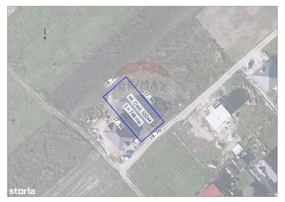 Teren 748 mp în Sânmartin pe Strada Arcașilor, de vânzare