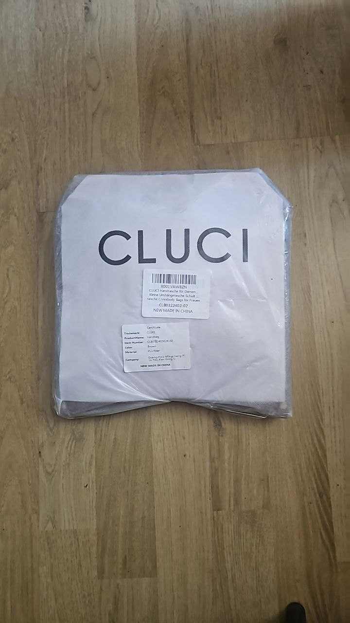 CLUCI Vegen Дамска чанта за рамо Cluci, чанта от изкуствена кожа