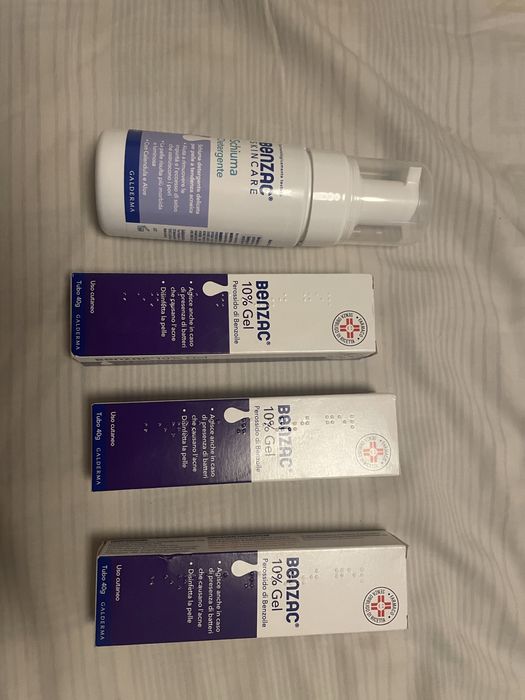 Galderma Benzac Gel 10% 40g + Spuma Detergent 130ml