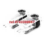 Set Lampi Led Holograme Proiectoare Logo Portiera Audi A3 A4 A5 A6 Q3