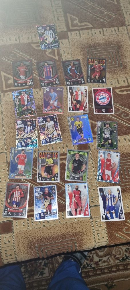 Carduri match attax 23/24