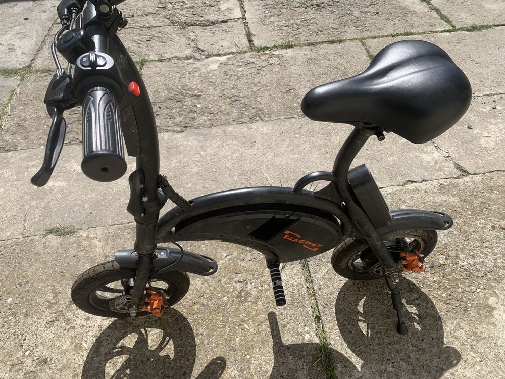 Bicicletă electrică TAGWYX – compactă, pliabilă, defectă (nu pornește)