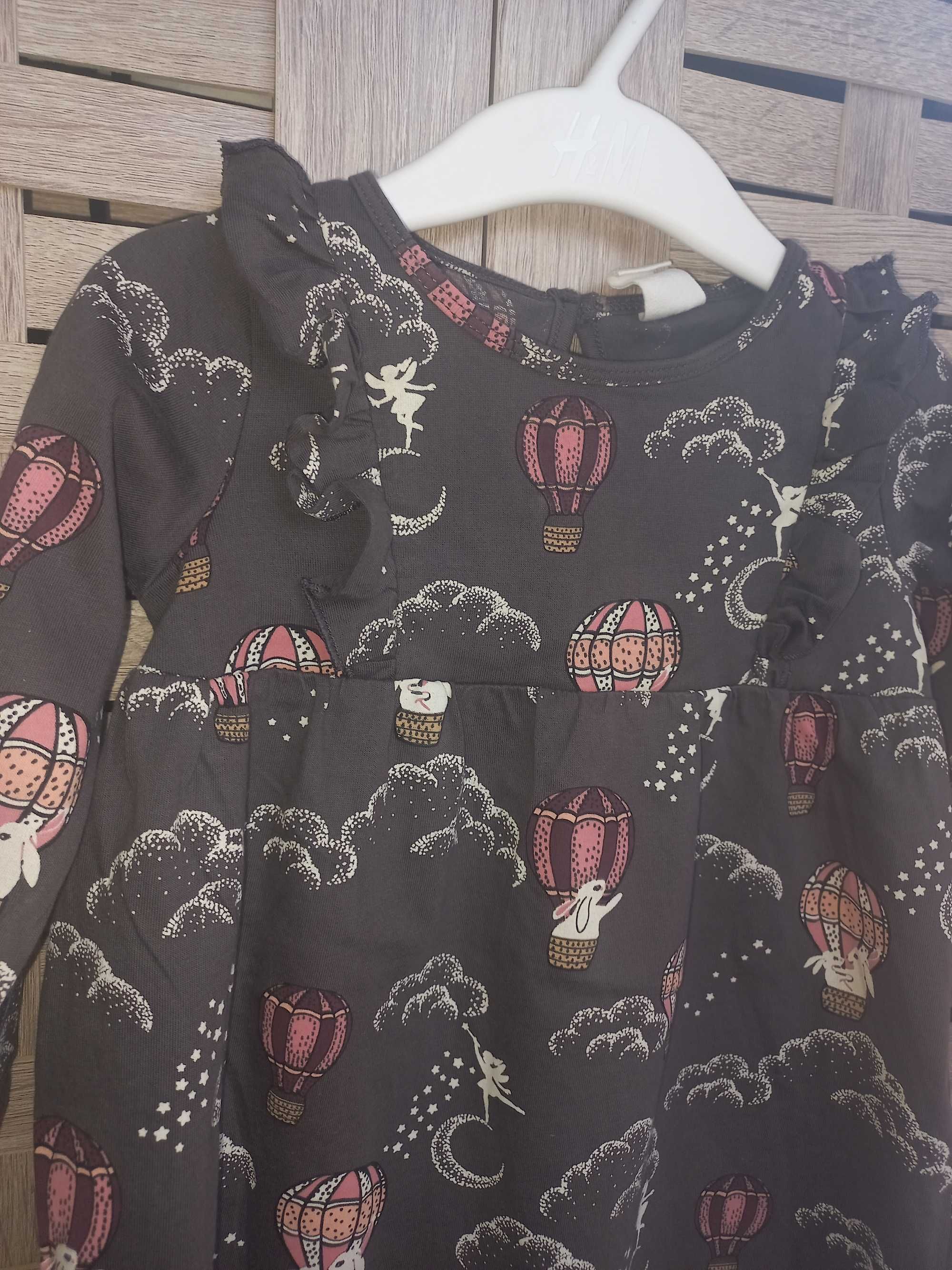 Роклички h&m  9/12 м