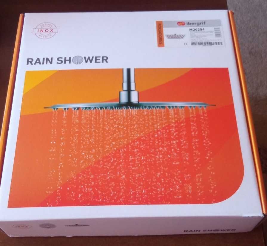 Rain Shawer Ibergrif 30 cm душ, пита и рамо 40 cm 1/2”