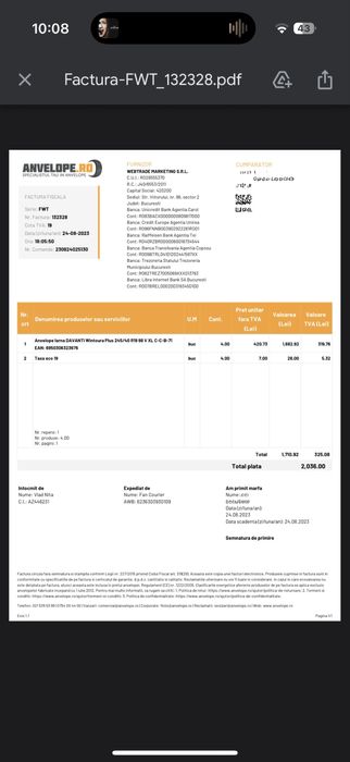 Set cauciucuri iarna aproape noi 245/40 R19 Davanti Wintoura +