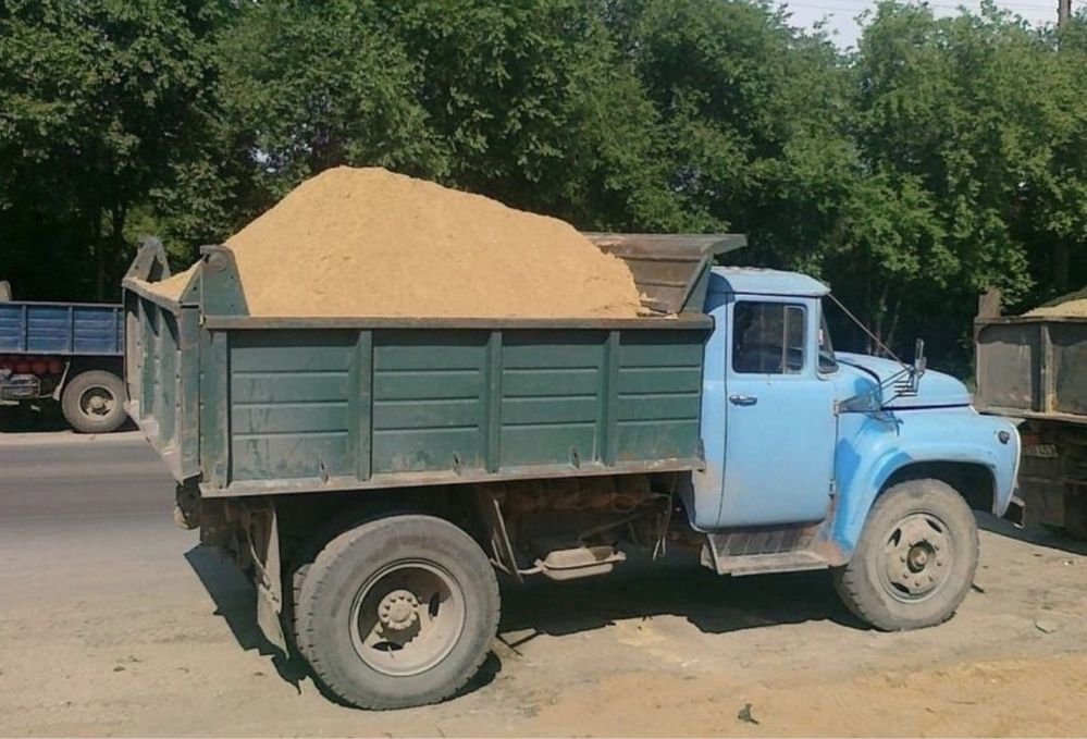 Песок ,  балласт , щебень , отсев