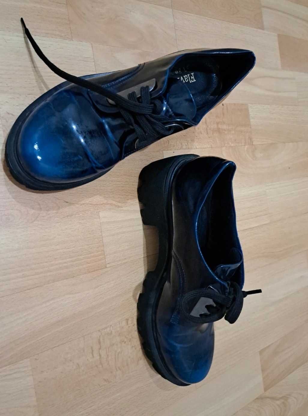 Pantofi Piele Flavia Passini, nr 39,noi