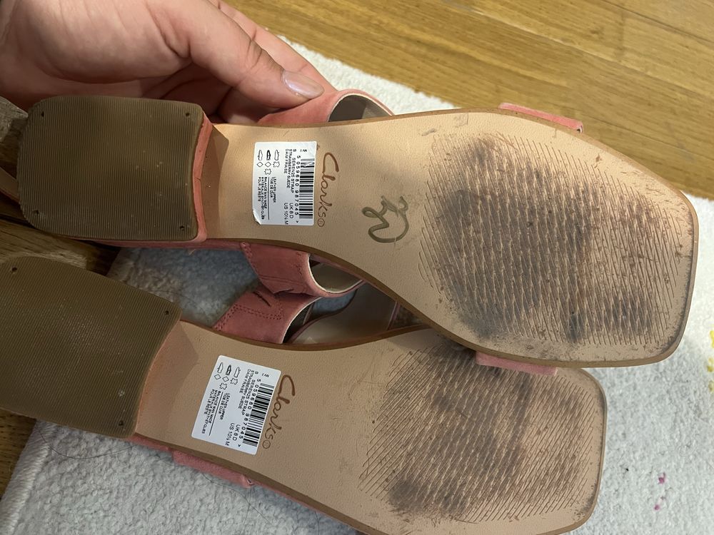 Дамски сандали Clarks, нови,размер 41