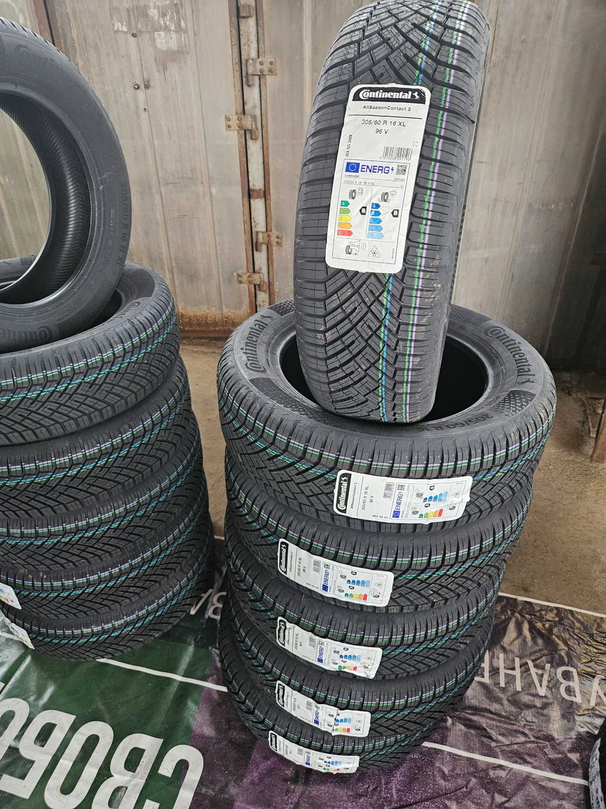 Нови всесезонни гуми 205/60 R16 Continental AllSeason 2 XL 96V DOT2024