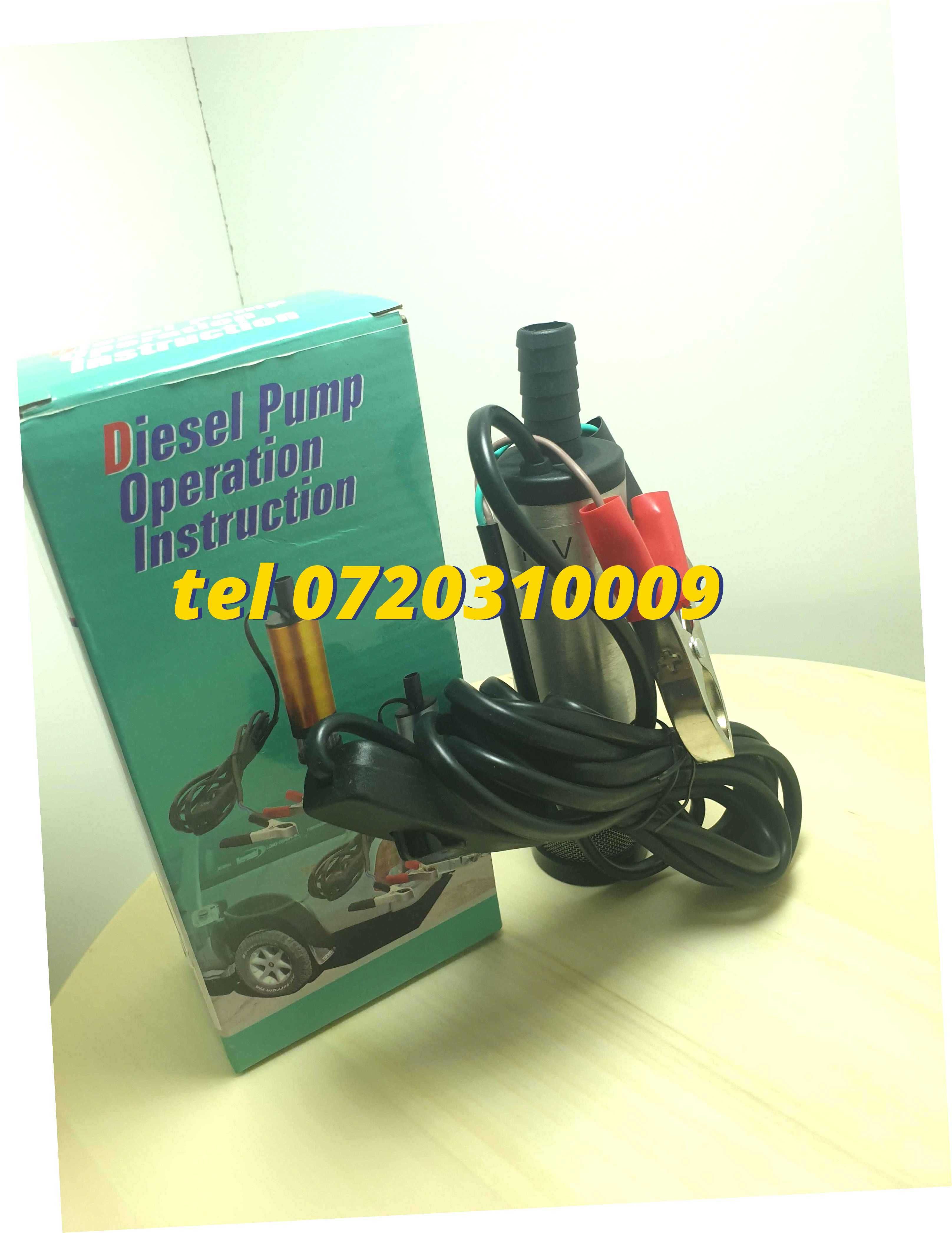 Pompa Submersibila Pt Ulei 12v  230v 38mm