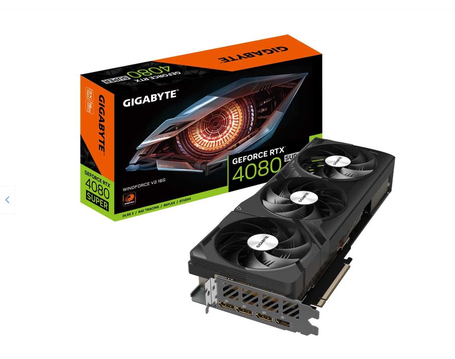 Placa video GIGABYTE GeForce RTX 4080 SUPER WINDFORCE V2, 16GB