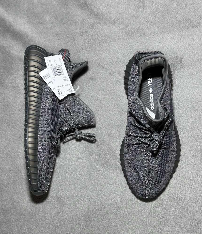 Yeezy Static Black Reflective / calitate premium
