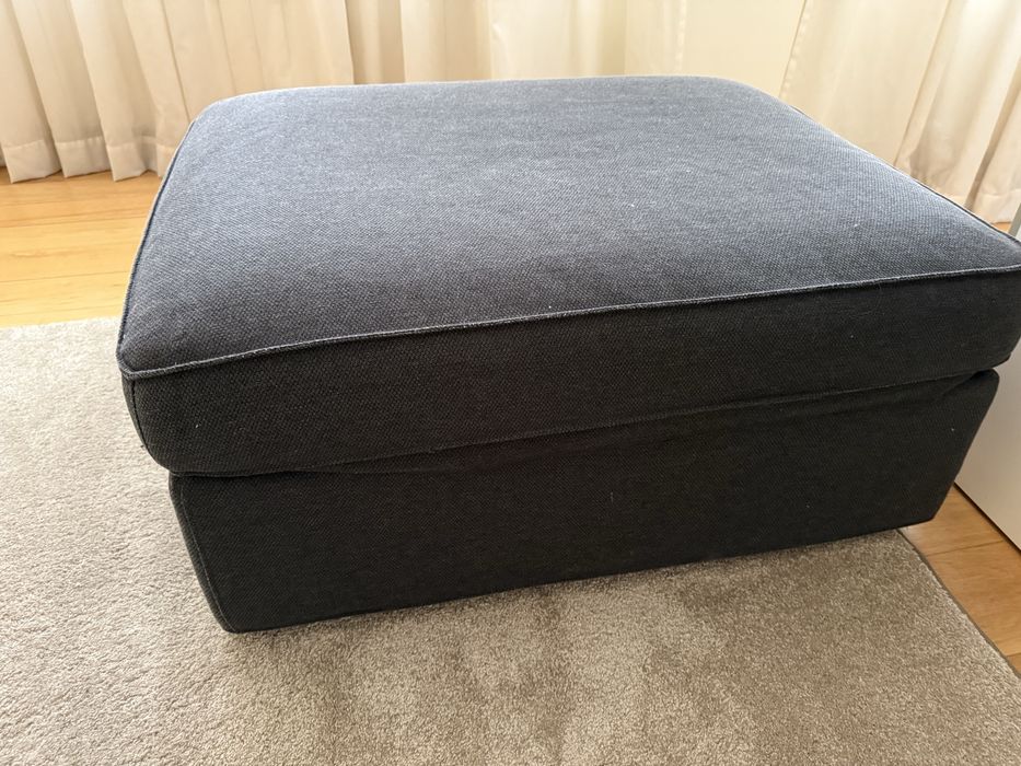 Табуретка Ikea тъмно сива