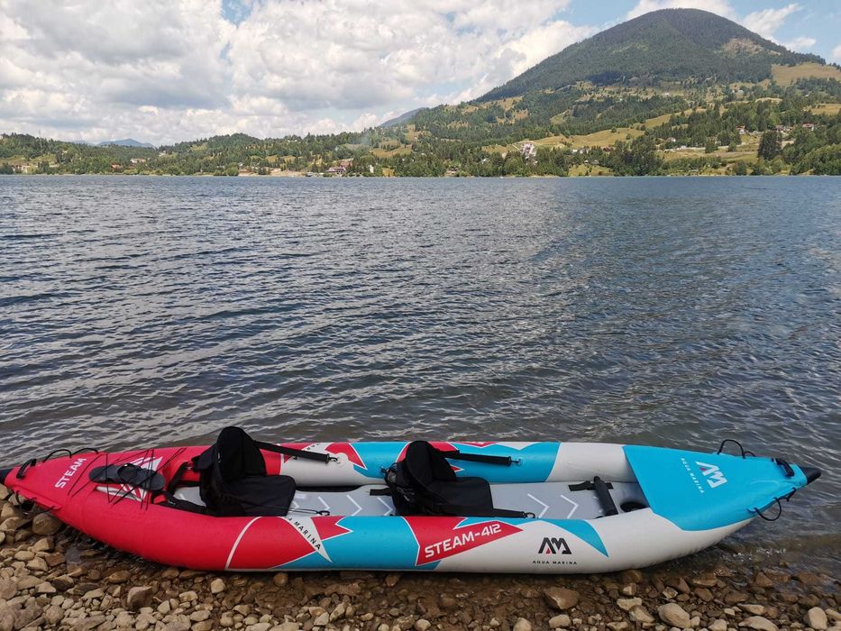 Kayak Aquamarina Steam 412 (vasle incluse)