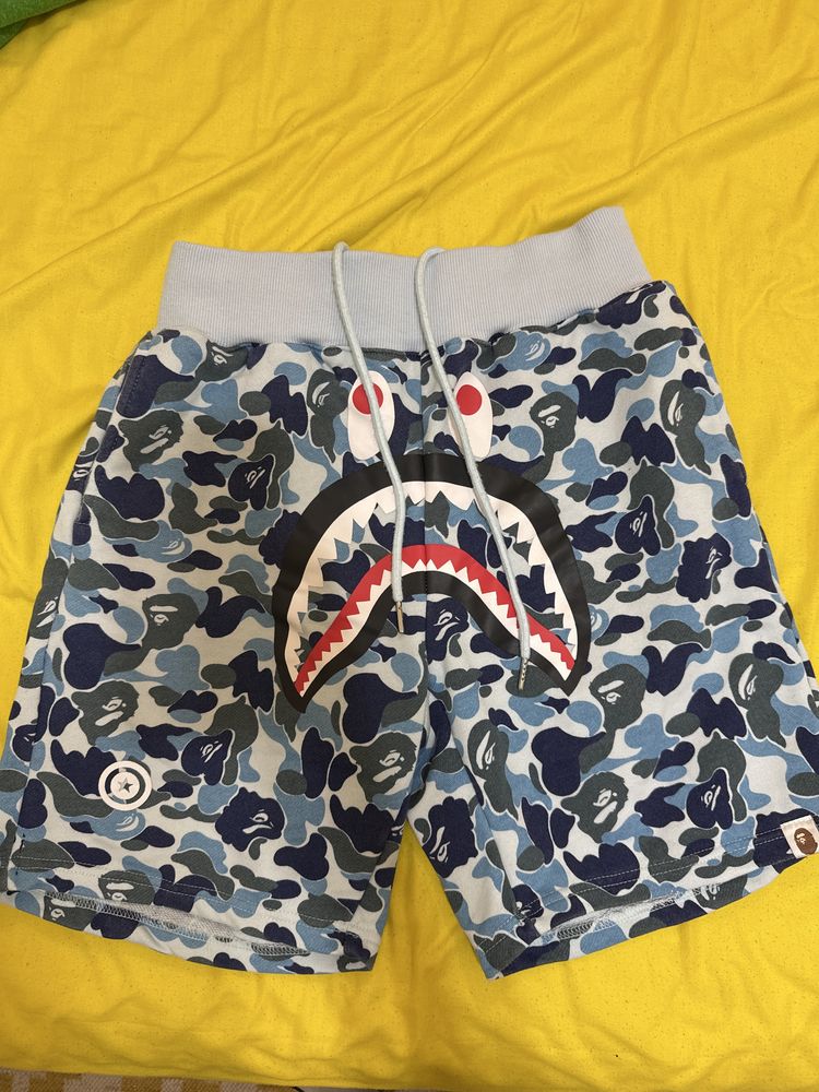 Bape blue shorts