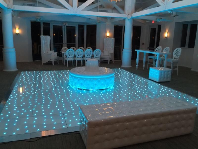 RING DE DANS ALB,RING DE DANS  LED,Dance Floor, Ring de stele