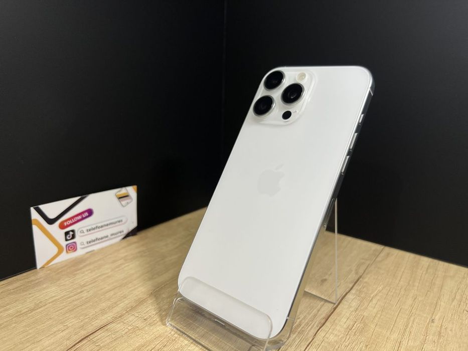 Iphone 16 Pro Max 256Gb White Titanium Second-Hand Foarte Bun 3 ani ga