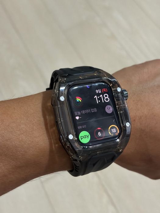 Husa plus curea Apple Watch serile 7.8.9.10