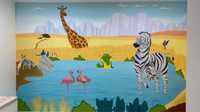 Pictura pe perete, arta murala educativa pentru copii