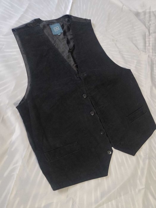 Vestă piele naturală întoarsă