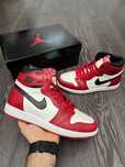 Adidasi NIKE AIR JORDAN 1 Chicago Red Produs NOU Tenesi Baieti Unisex