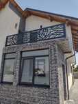 Balustrade din garduri din aluminiu