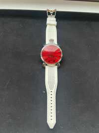 Ceas Gaga milano Skeleton red white