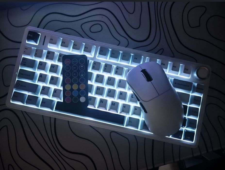 Продам Aula f75 и мышь игровая