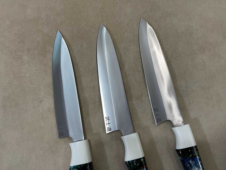 Cuțite japoneze Gyuto oțel D2 rasina 33 cm 59 60 HRC